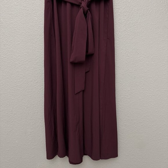 Halara Dress Medium Breezeful V-Neck Short Sleeve Pockets Tie Back Quick Dry - Picture 11 of 13